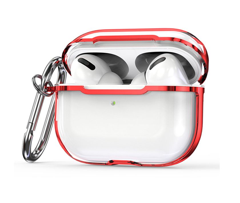Impact Protection Airpods Pro Case (Red Plating)