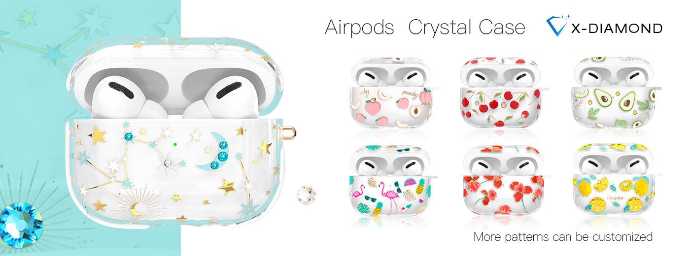 Rhinestone/Crystal Airpods Pro Case (Star)