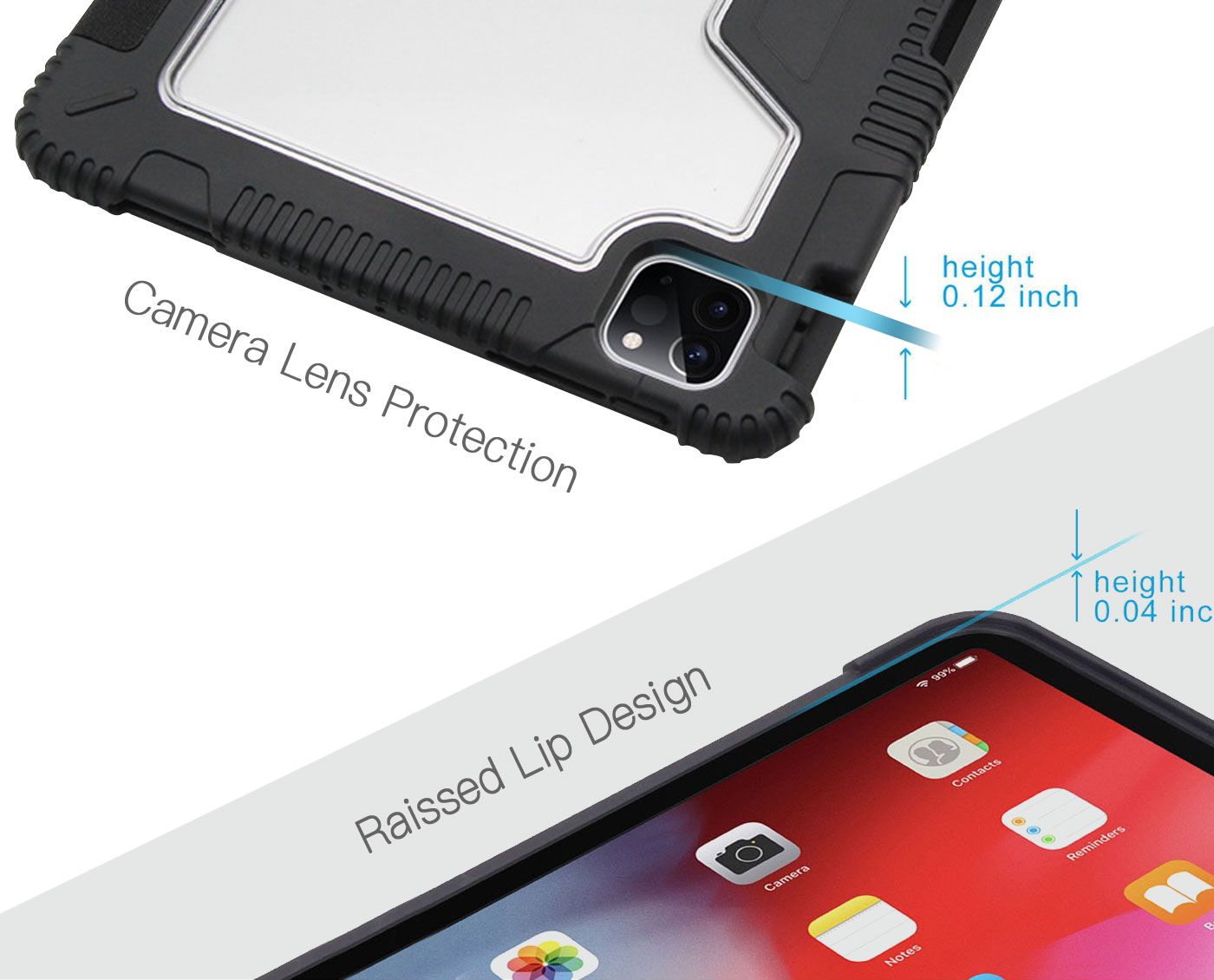 X-Defender Impact Protection iPad Case