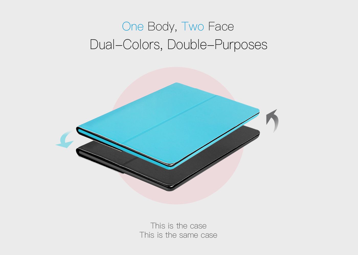 Chameleon Case for iPad(Blue)