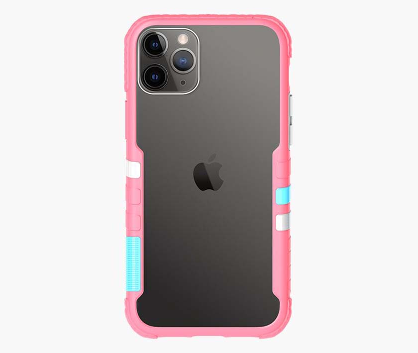 Stylish Impact Protection Case-Chameleon (Pink)