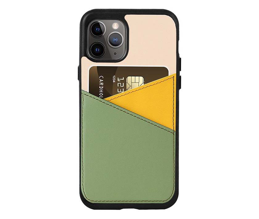 Contrast Color Case For All Phone(Green)