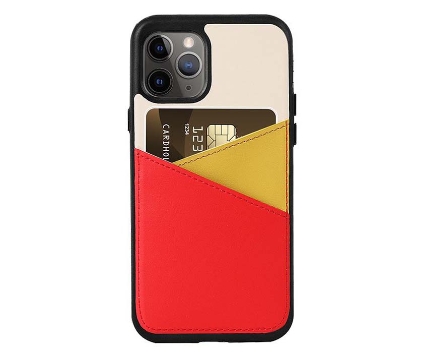 Contrast Color Case For All Phone(Red)