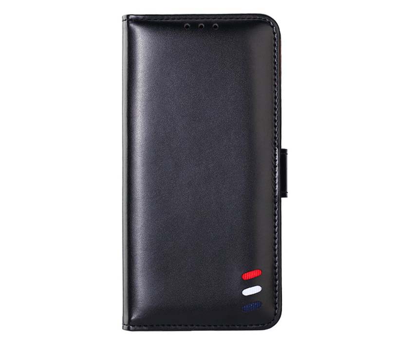 Luxury Leather Flip Case(Black)