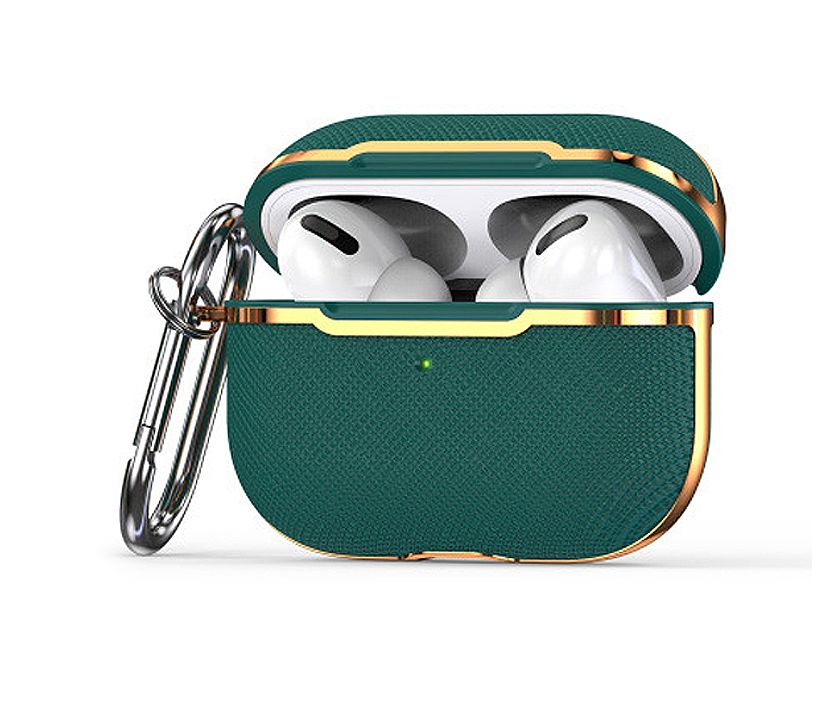 Classic Leather Airpods Pro Case (Green)