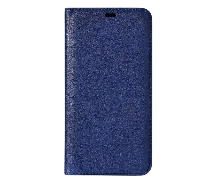 Luxurious Flip Leather Case (Blue)
