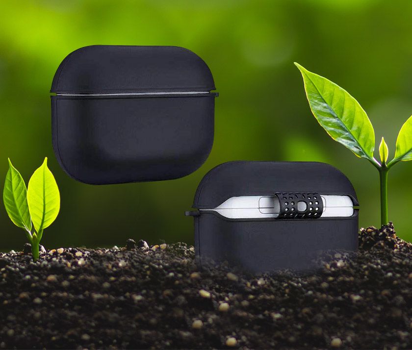 100% Full Degradation Airpods Pro Case(Black)