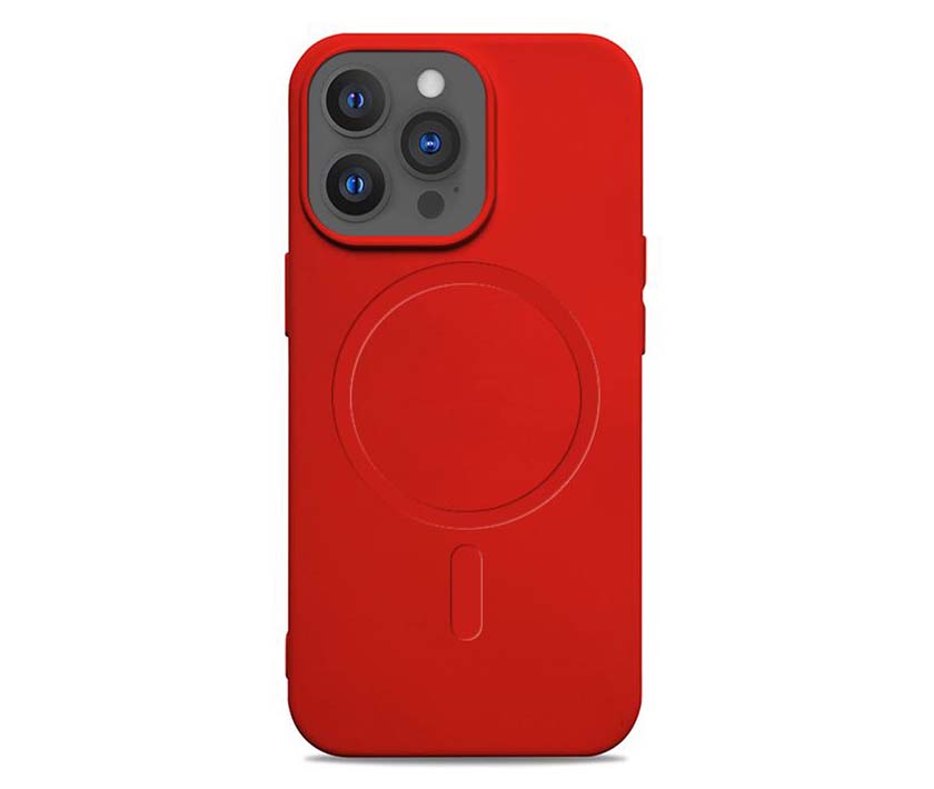 Magsafe case-Low Price Imitation Liquid Version (Red)
