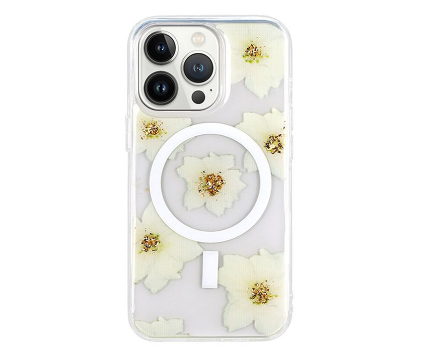 Magsafe Case-Epoxy With Genuine Dried Flowers Version