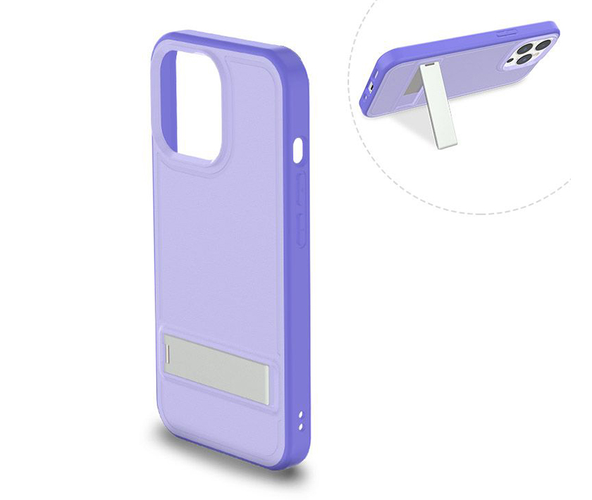 KickStand Case--Shockproof Version(Purple)